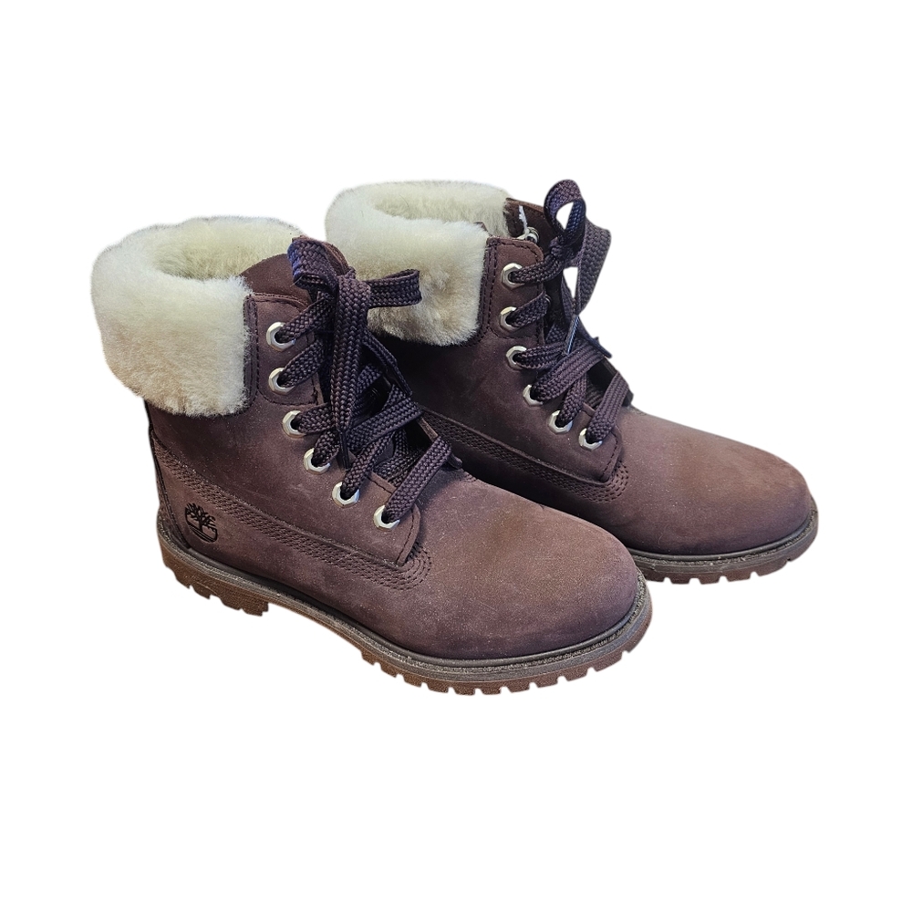 Ladies Timberland Sueded Leather Boots, Size 7